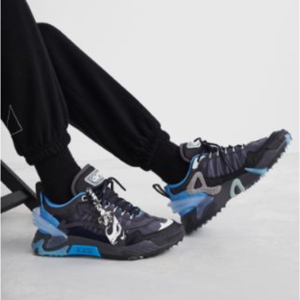 OFF-WHITE ODSY 2000, BLUE & BLACK
